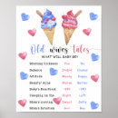 Search for gender reveal board Watercolor