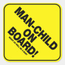 Search for child safety stickers Warning