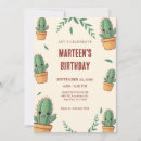 Search for cactus birthday invitations Kids