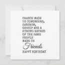 Search for coworker birthday cards Work bestie