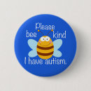 Search for autism awareness buttons Autistic