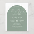 Search for arch wedding invitations Minimal