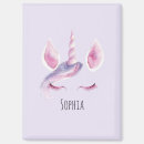Recherche de mignons licorne magnets Girl