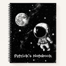 Search for astronaut notebooks Earth