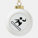 Search for snowboarding ornaments Ski