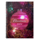 Search for christmas tree ornaments notebooks Vintage