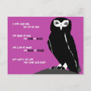 Recherche de owl cartes postales Sage