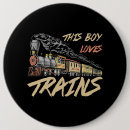 Search for train lover buttons Trains