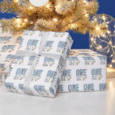 Search for silly wrapping paper 1st birthday