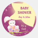 Search for whimsical owls stickers Owl baby shower
