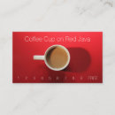 Search for cup business cards Latte