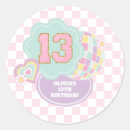 Search for 13th stickers Pink
