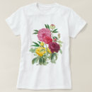 Recherche de bouquet floral tshirts Rose