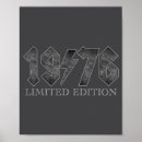 Search for 1976 birthday posters Old
