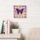 Recherche de papillon violet horloges Nature