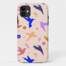 Search for whimsical birds iphone cases Pattern