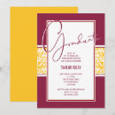 Search for gold damask invitations Elegant