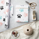 Search for paw wrapping paper Cute