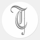 Search for initial t stickers Letter