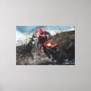 Recherche de pilote impressions sur toile Motocycliste