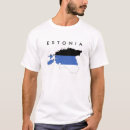 Recherche de l estonie tshirts Drapeau