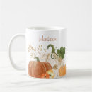 Search for autumn leaves mugs Watercolor flowers