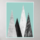 Search for black white turquoise art Geometric