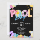 Search for lemonade party invitations Black