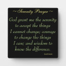 Search for serenity prayer plaques Quote