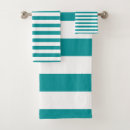 Search for green and white bath towels Modern