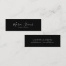 Search for freelance writer business cards Modern elegant professional ceo