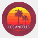 Search for los angeles california stickers Sunset