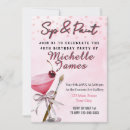 Search for sip and paint party invitations Watercolor