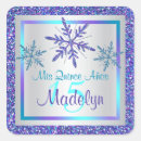 Search for teal snowflake stickers Turquoise