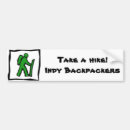 Search for backpacking bumper stickers Camping
