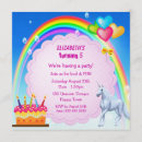 Search for unicorn cake birthday invitations Fun