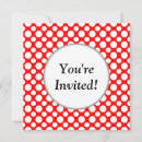 Search for polka dot bridal shower invitations Dots