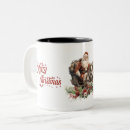 Search for vintage horse mugs Merry christmas