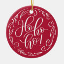 Search for ho ho ho ornaments Santa