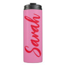 Search for feminine travel mugs Calligraphy
