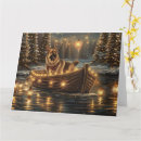 Search for lake christmas cards Dog