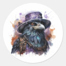 Search for watercolor raven stickers Wizard
