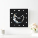 Recherche de fleur blanche horloges Bleu