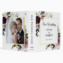 Search for purple wedding albums Rustic