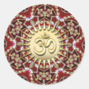 Search for gold aum stickers Om symbol