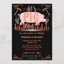Search for hog 5x7 invitations Barbeque