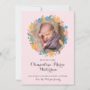 Search for summer birth announcement cards Wildflower