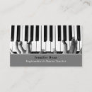 Search for keyboard player business cards Pianist