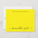 Search for gender note cards Yellow