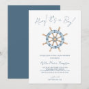 Search for ahoy its a boy invitations Watercolor